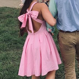 Lauren James pink dress!